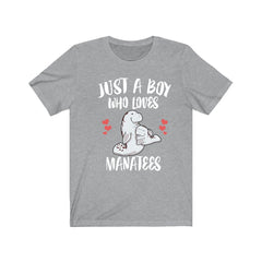Manatee T-Shirt for Boys - manatee print design
