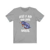 Just A Boy Who Loves Moles Shirt, Moles Lover Shirt, Mole Shirt, Mole Lover Gift, Animal Adult Kids T-Shirt Image 2