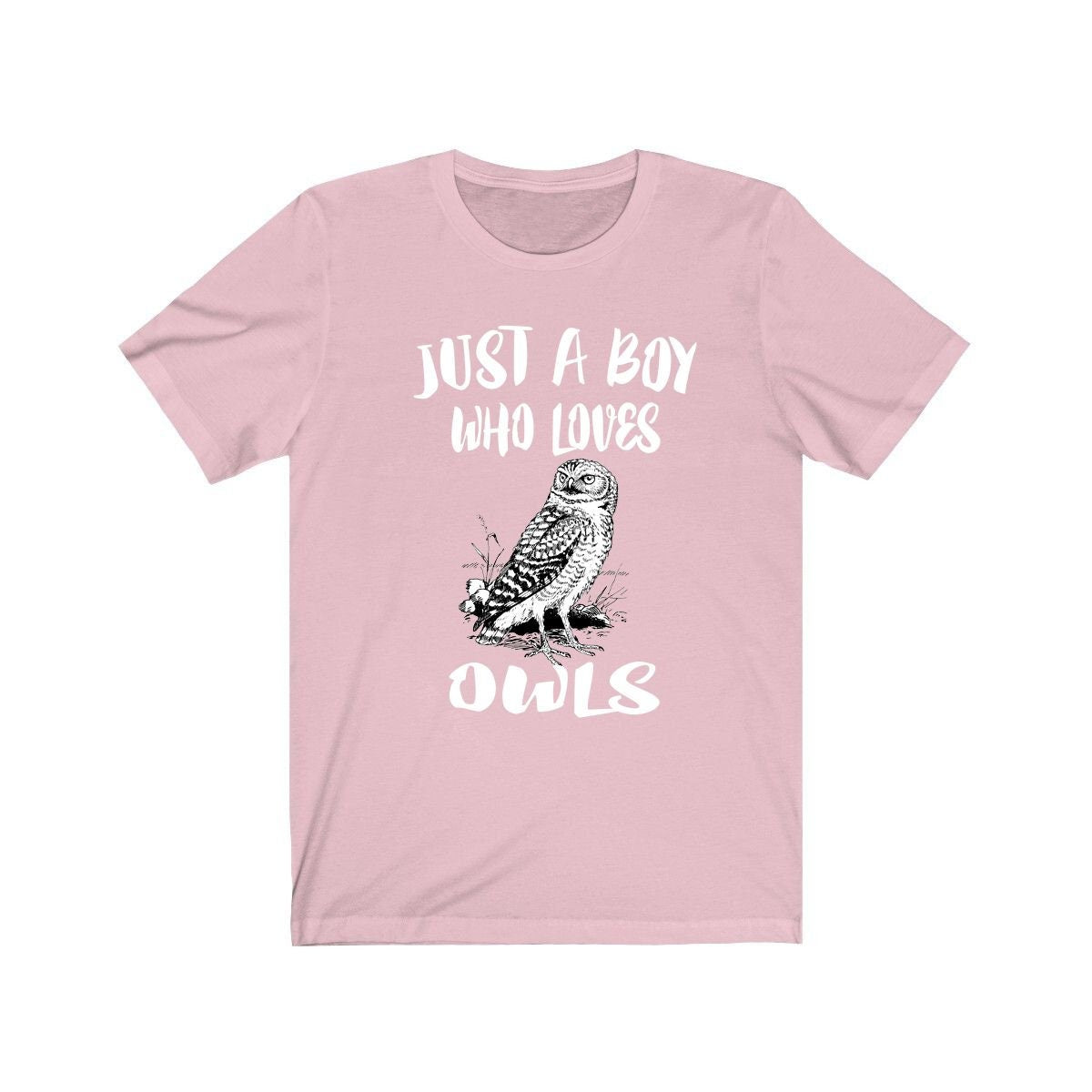 Just A Boy Who Loves Owls Birds Shirt, Owl Lover Shirt, Birding Shirt, Owl Lover Gift, Animal Adult Kids T-Shirt Image 4