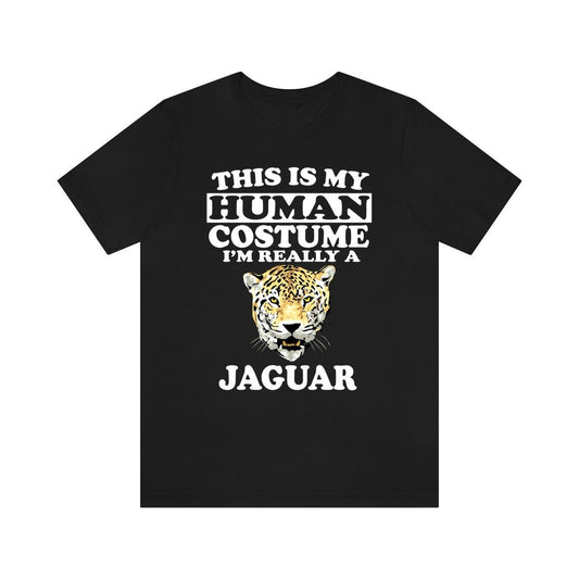 This is my human costume I am really a jaguar rainforest big cat tee