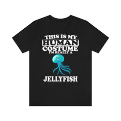 This Is My Human Costume I'm Really A Jellyfish Shirt - jellyfish print design