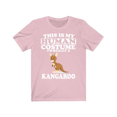 This Is My Human Costume I'm Really A Kangaroo Shirt - kangaroo print design