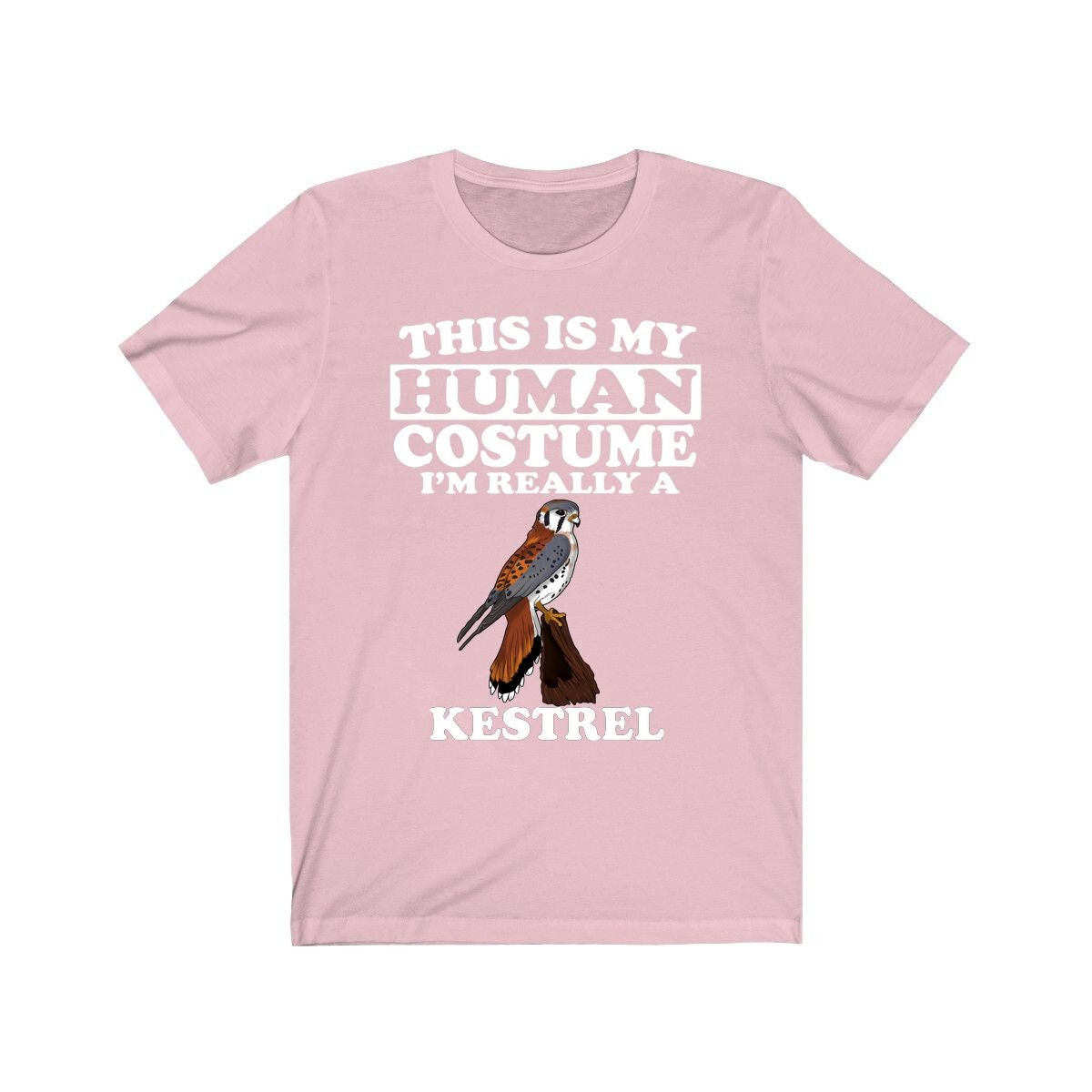 This Is My Human Costume I'm Really A Kestrel Bird Shirt, Kestrel Lover Shirt, Birding Shirt, Bird Funny Gift, Animal Shirt Image 4