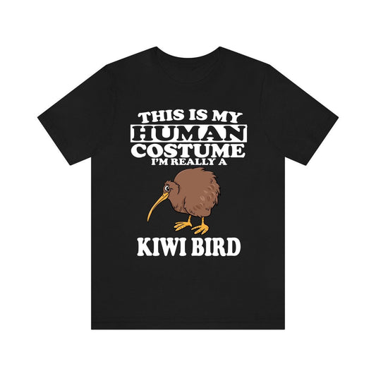 This Is My Human Costume I'm Really A Kiwi Bird Shirt - kiwi bird print design