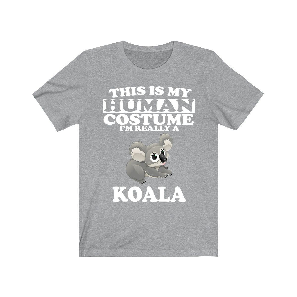 This Is My Human Costume I'm Really A Koala Shirt, Koala Lover Shirt, Koala Shirt, Koala Funny Gift, Animal Shirt Image 3