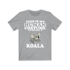 This Is My Human Costume I'm Really A Koala Shirt - koala print design