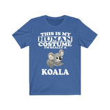 This Is My Human Costume I'm Really A Koala Shirt, Koala Lover Shirt, Koala Shirt, Koala Funny Gift, Animal Shirt Image 2