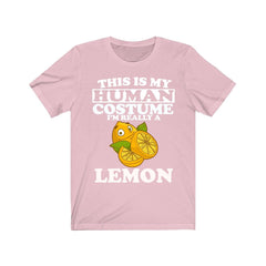 This Is My Human Costume I'm Really A Lemon Shirt - lemon print design