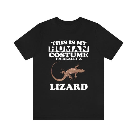 This Is My Human Costume I'm Really A Lizard Shirt - lizard print design