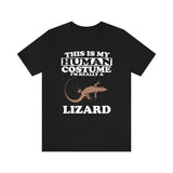 This Is My Human Costume I'm Really A Lizard Shirt, Lizard Lover Shirt, Lizard Shirt, Lizard Funny Gift, Animal Adult Kids Shirt Image 1