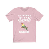 This Is My Human Costume I'm Really A Lovebird Shirt, Lovebird Lover Shirt, Lovebird Shirt, Lovebird Funny Gift, Animal Adult Kids Shirt Image 4