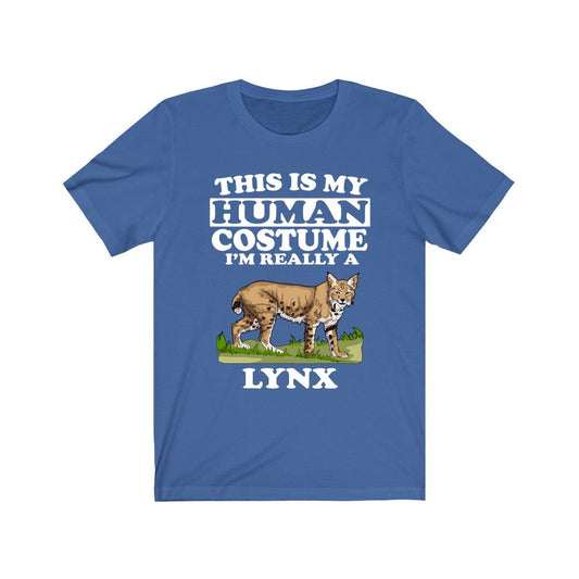 This Is My Human Costume I'm Really A Lynx Shirt - lynx print design