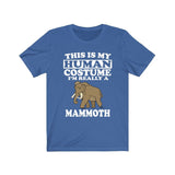 This Is My Human Costume I'm Really A Mammoth Shirt, Mammoth Lover Shirt, Mammoth Shirt, Mammoth Funny Gift, Animal Adult Kids Shirt Image 1