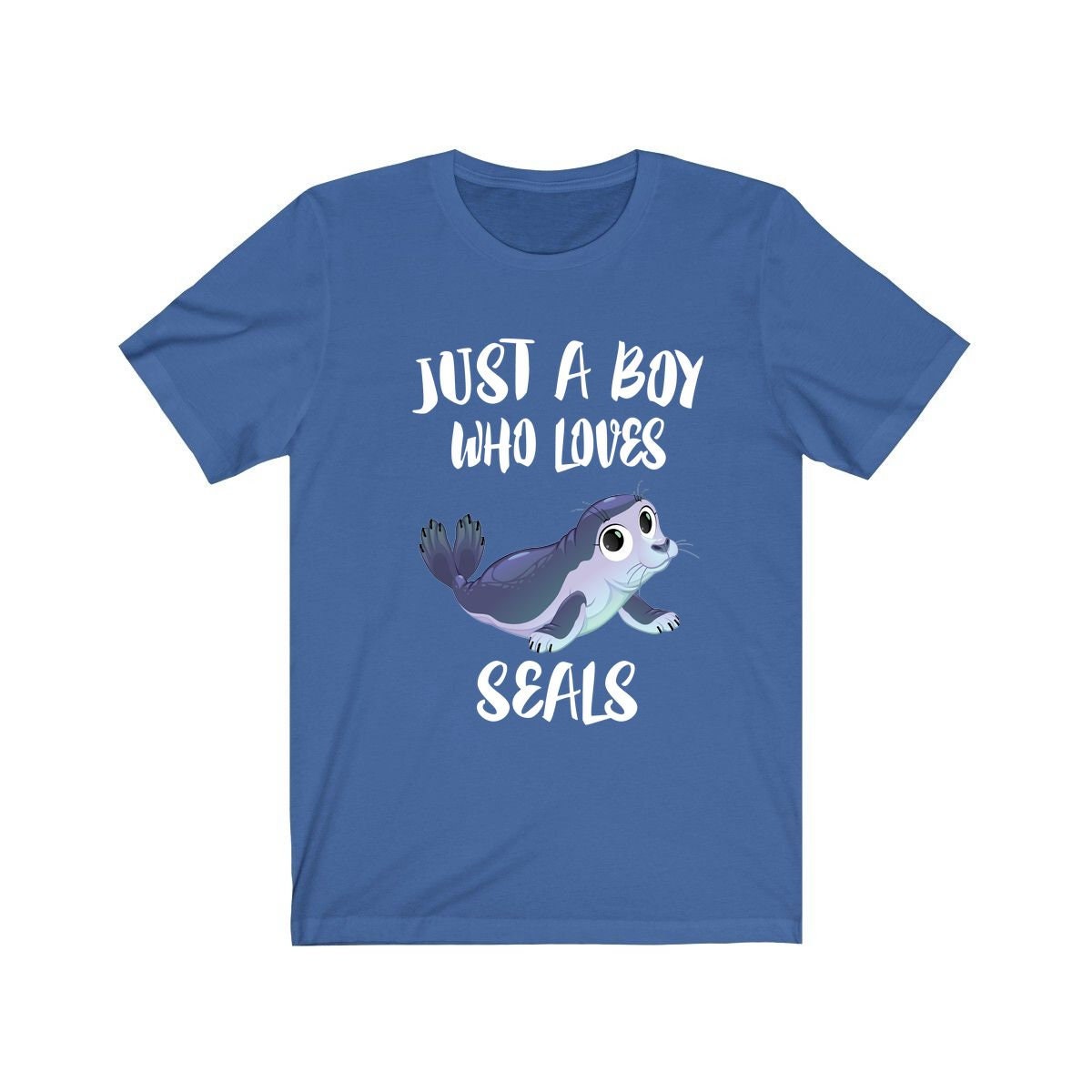 Just A Boy Who Loves Seals Shirt, Seal Lover Shirt, Seal Shirt, Seals Lover Gift, Animal Shirt Image 2