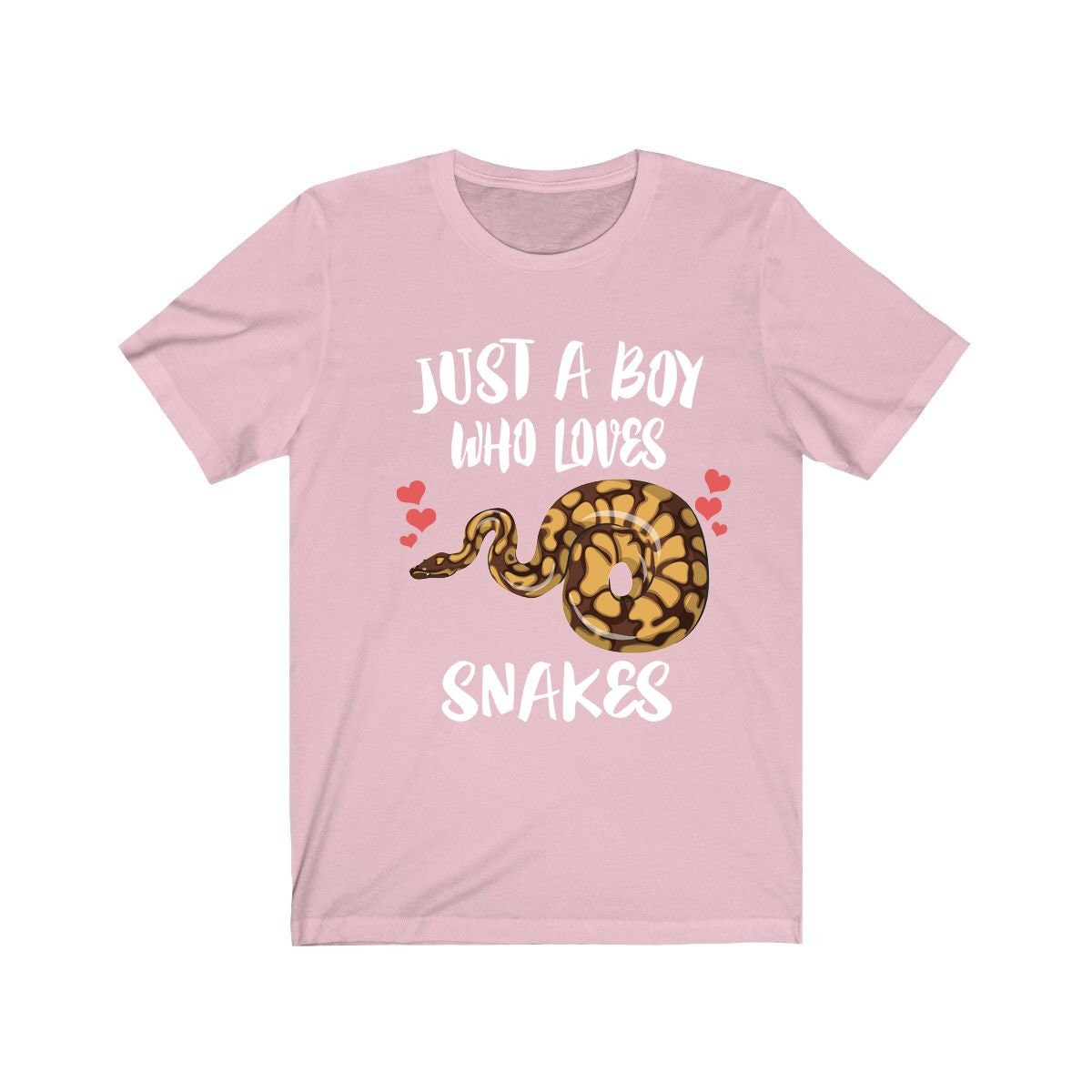 Just A Boy Who Loves Snakes Python Shirt, Snake Lover Shirt, Snake Shirt, Snake Lover Gift, Animal Shirt Image 4