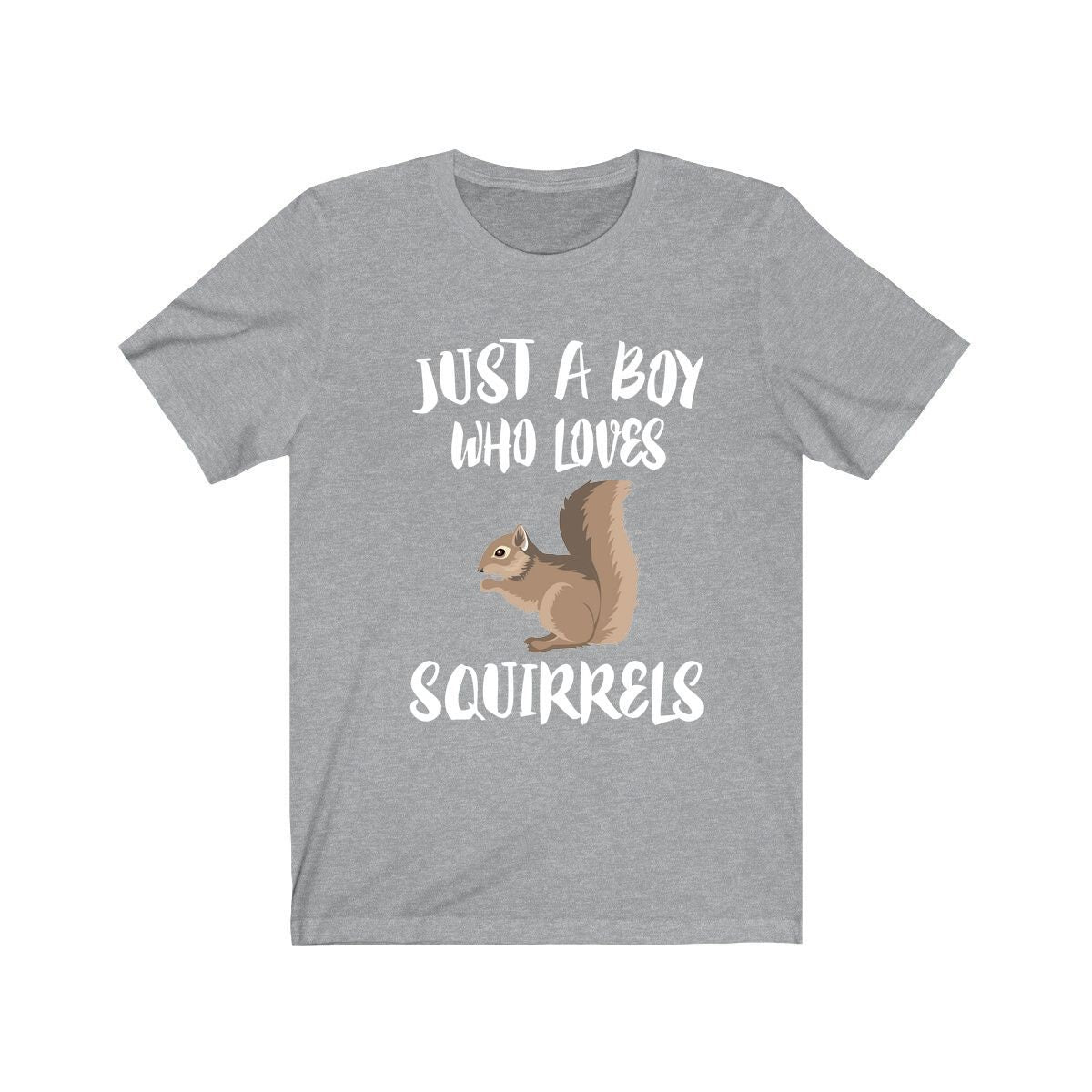 Just A Boy Who Loves Squirrels Shirt, Squirrel Lover Shirt, Squirrel Shirt, Squirrel Lover Gift, Animal Shirt Image 3