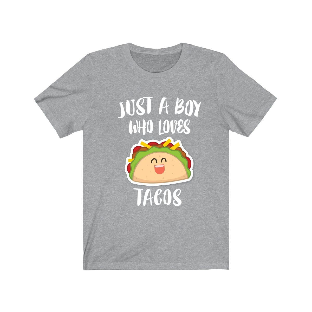 Just A Boy Who Loves Tacos Shirt - taco print design
