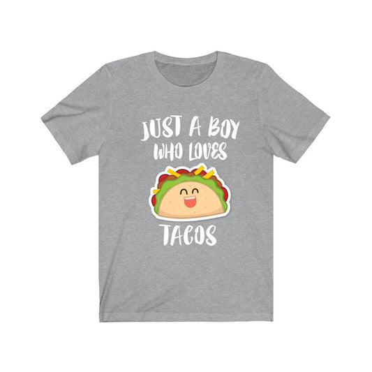 Just A Boy Who Loves Tacos Shirt - taco print design
