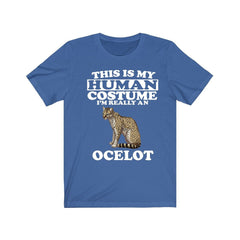 This Is My Human Costume I'm Really An Ocelot Shirt - ocelot print design