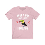 Just A Boy Who Loves Toucans Shirt, Toucan Lover Shirt, Toucan Shirt, Birding Lover Gift, Animal Shirt Image 4