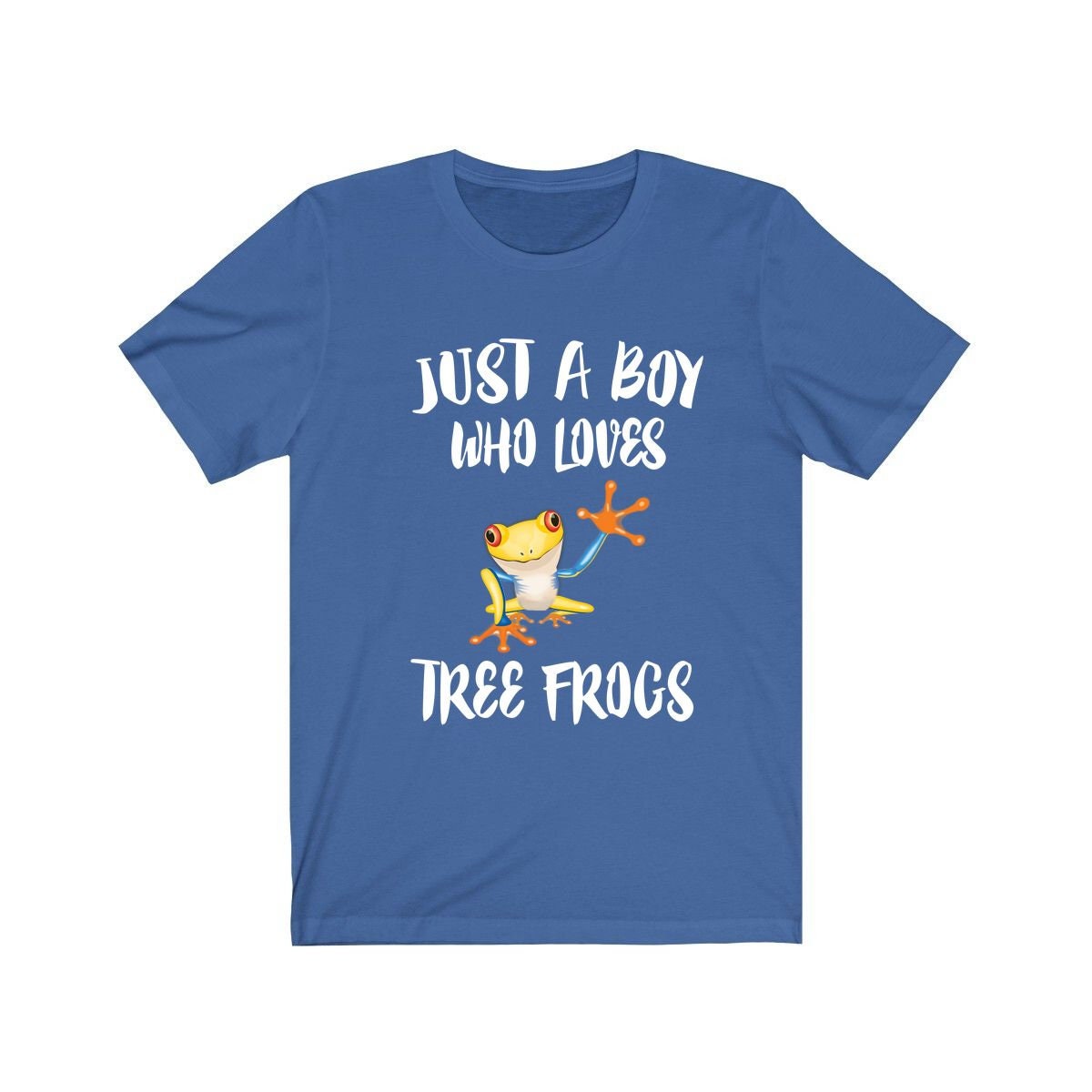 Just A Boy Who Loves Tree Frogs Shirt, Tree Frog Lover Shirt, Tree Frog Shirt, Tree Frog Lover Gift, Animal Shirt Image 2