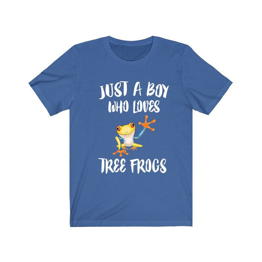 Just A Boy Who Loves Tree Frogs Shirt - tree frog print design