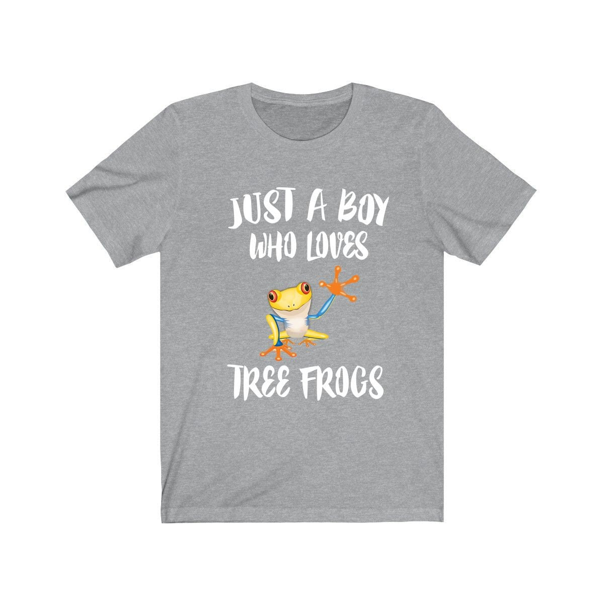 Just A Boy Who Loves Tree Frogs Shirt, Tree Frog Lover Shirt, Tree Frog Shirt, Tree Frog Lover Gift, Animal Shirt Image 3