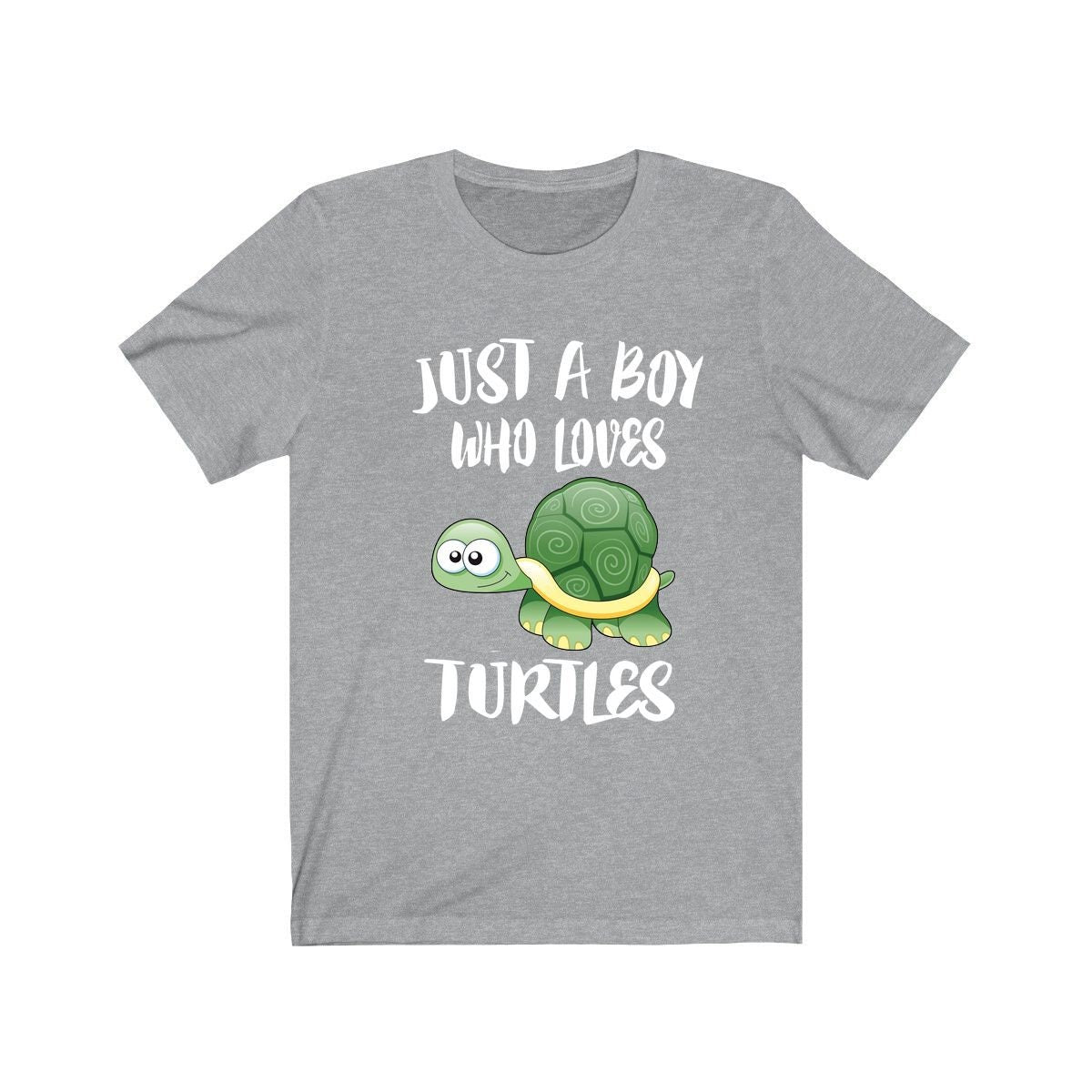 Just A Boy Who Loves Turtles Shirt, Turtle Lover Shirt, Turtle Shirt, Turtle Lover Gift, Animal Shirt Image 3