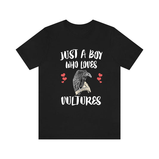 Just A Boy Who Loves Vultures Birds Shirt - vulture print design