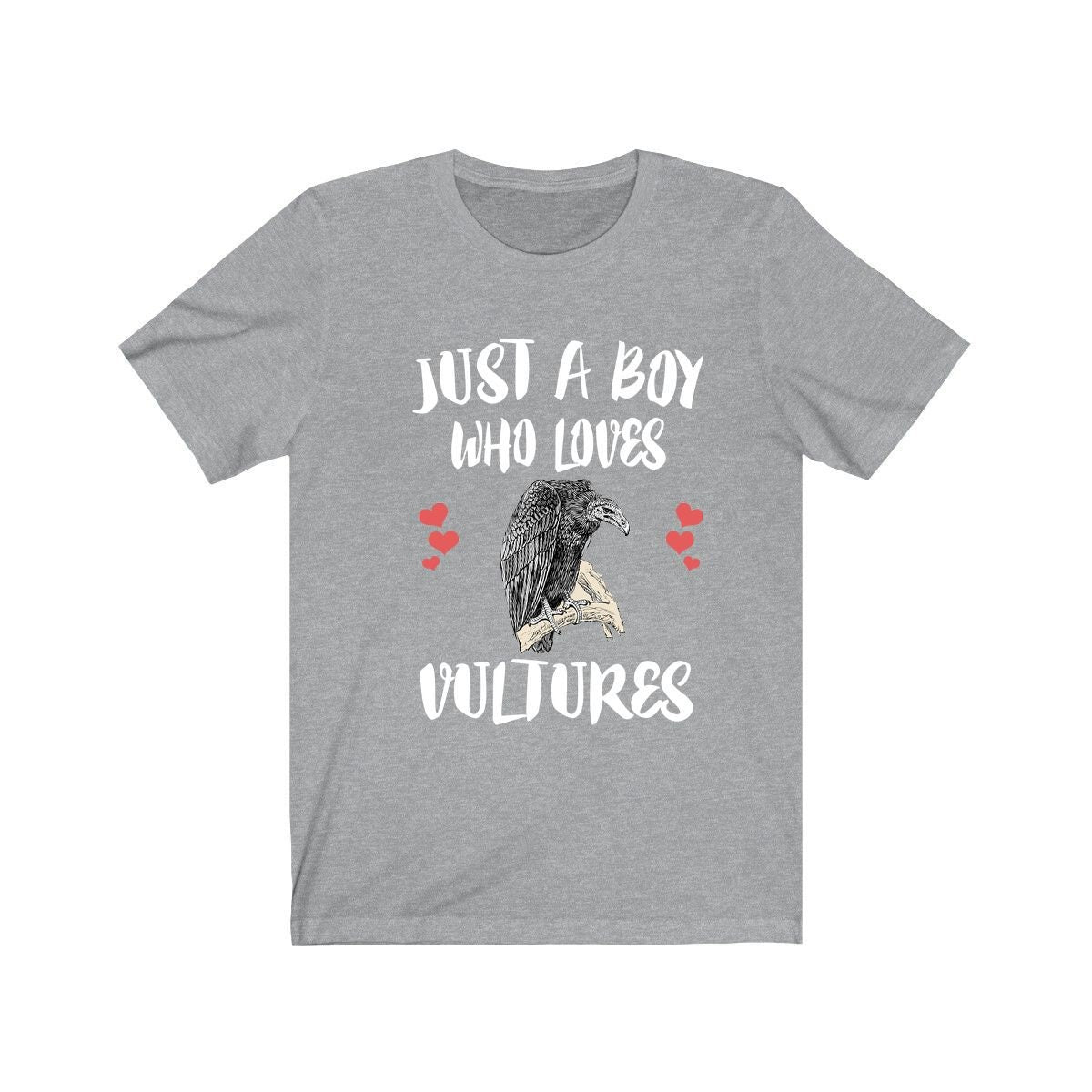 Just A Boy Who Loves Vultures Bird Shirt, Vulture Lover Shirt, Vulture Shirt, Birding Lover Gift, Animal Shirt Image 3