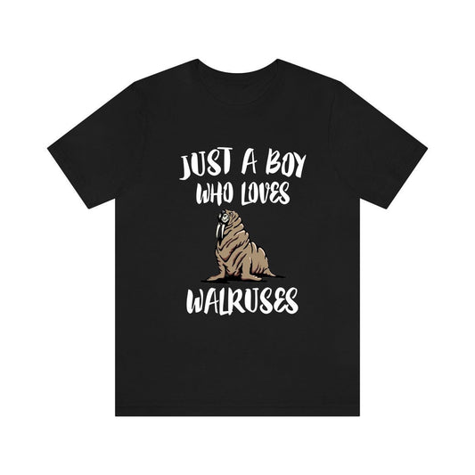 Walrus T-Shirt for Boys - walrus print design