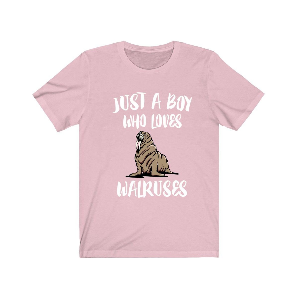 Just A Boy Who Loves Walruses Shirt, Walrus Lover Shirt, Walrus Shirt, Walrus Lover Gift, Animal Shirt Image 4