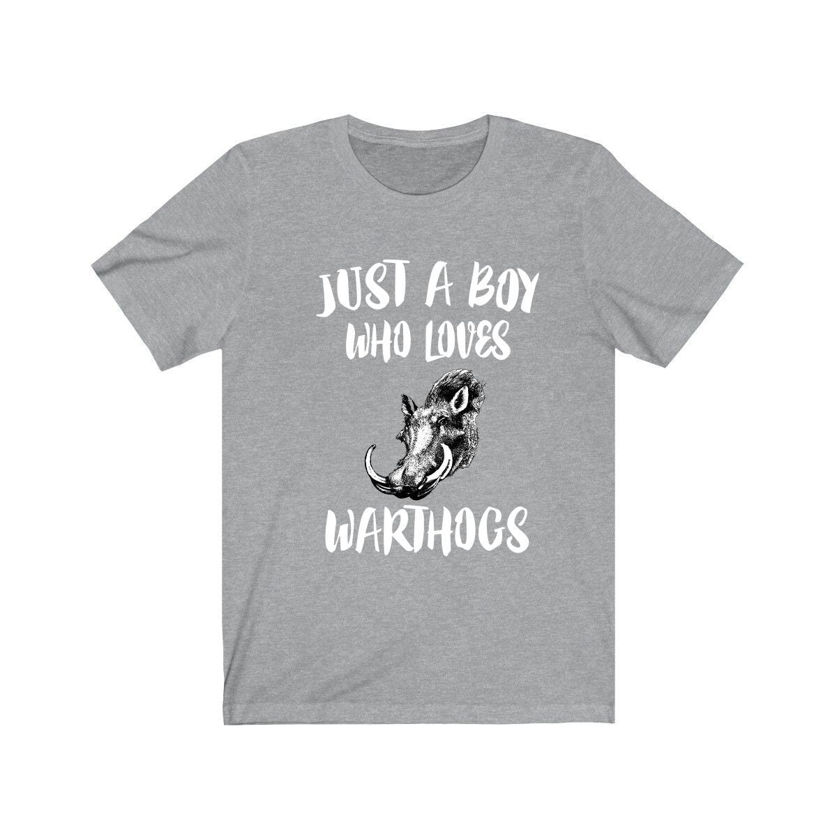 Just A Boy Who Loves Warthogs Shirt, Warthog Lover Shirt, Warthog Shirt, Warthog Lover Gift, Animal Shirt Image 2