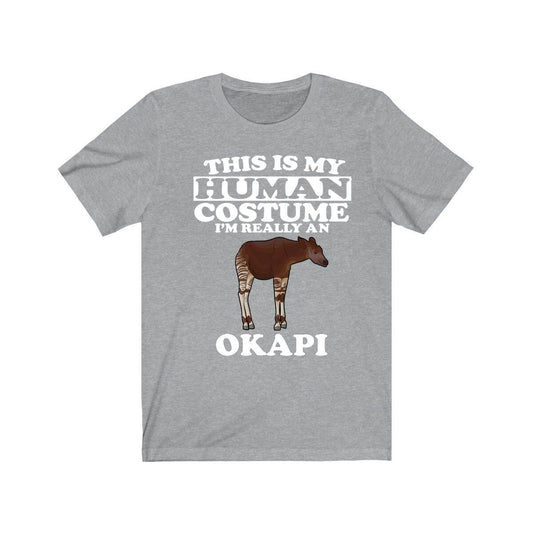 This Is My Human Costume I'm Really An Okapi Shirt - okapi print design