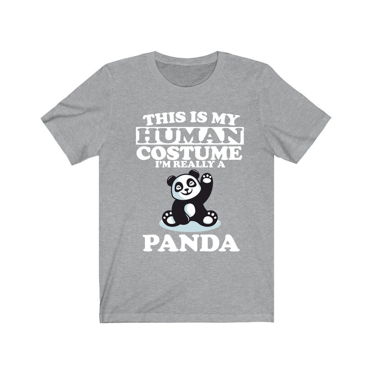 This Is My Human Costume I'm Really A Panda Shirt, Panda Lover Shirt, Panda Shirt, Panda Funny Gift, Animal Adult Kids Image 3