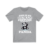This Is My Human Costume I'm Really A Panda Shirt, Panda Lover Shirt, Panda Shirt, Panda Funny Gift, Animal Adult Kids Image 3