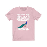 This Is My Human Costume I'm Really A Peacock Bird Shirt, Peacock Lover Shirt, Birding Shirt, Bird Funny Gift, Animal Adult Kids Image 4