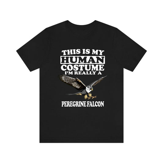 This Is My Human Costume I'm Really A Peregrine Falcon Shirt - Peregrine Falcon print