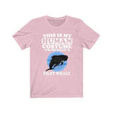This Is My Human Costume I'm Really A Pilot Whales Shirt, Whales Lover Shirt, Whale Shirt, Whale Funny Gift, Animal Adult Kids Image 4