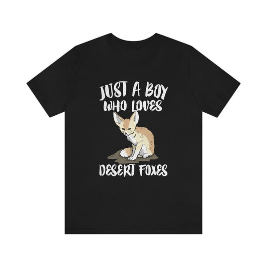 Just A Boy Who Loves Desert Foxes Shirt - desert fox print design