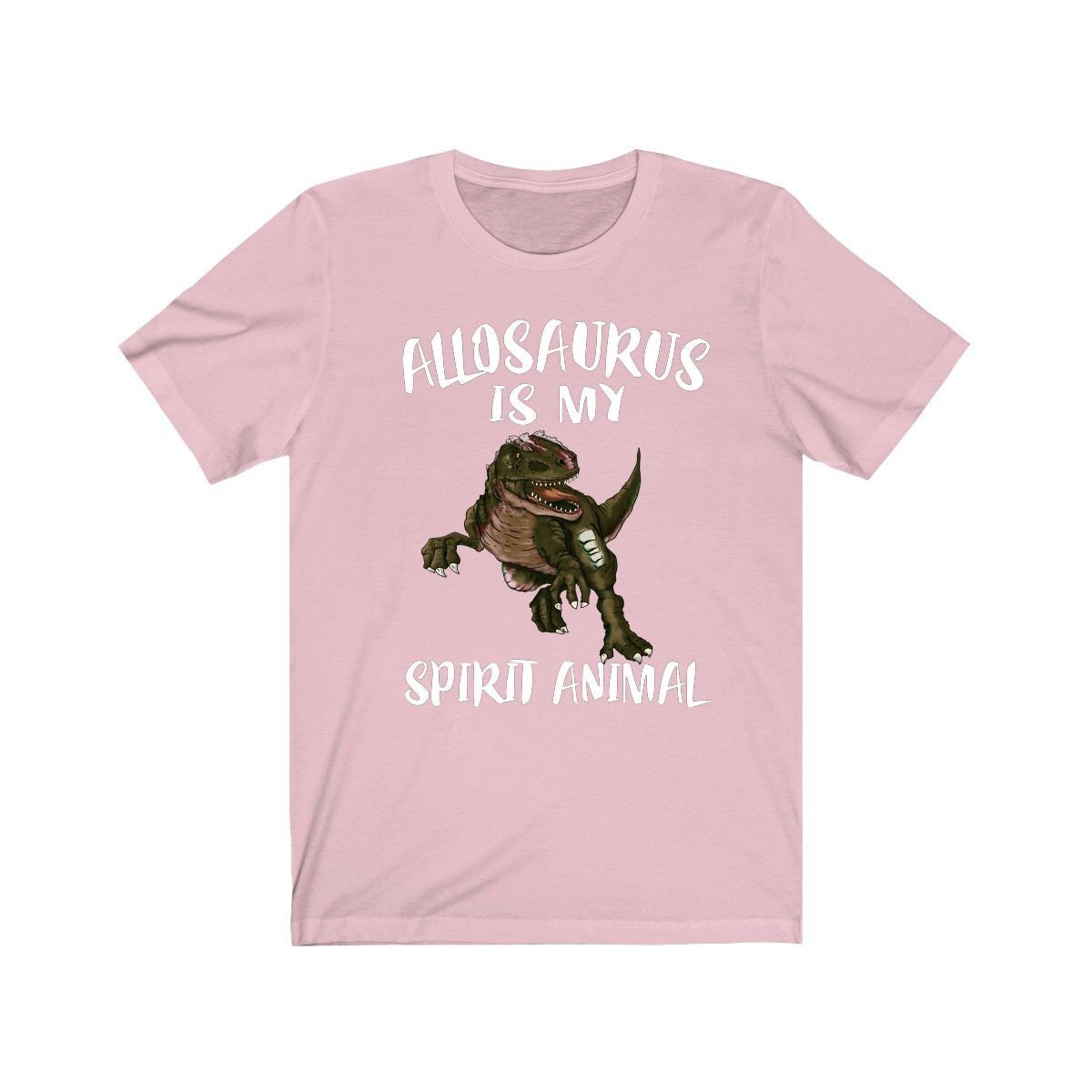 Allosaurus Is My Spirit Animal Shirt, Allosaurus Lover Shirt, Dinosaur shirt, Dinosaur Lover Gift Animal Adult Toddler Kids Gift T-Shirt Image 4