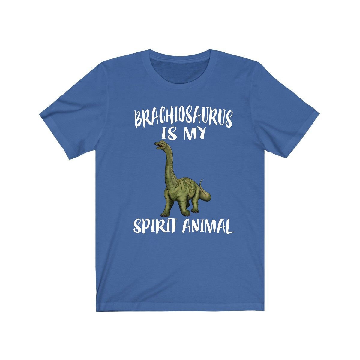 Brachiosaurus Is My Spirit Animal Shirt, Brachiosaurus Lover Shirt, Dinosaur shirt, Dinosaur Lover Gift Animal Adult Toddler Kids T-Shirt Image 3