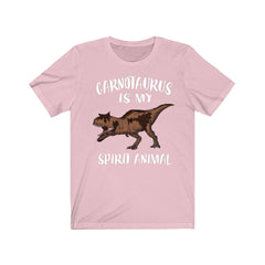 Carnotaurus Is My Spirit Animal Shirt - carnotaurus print design