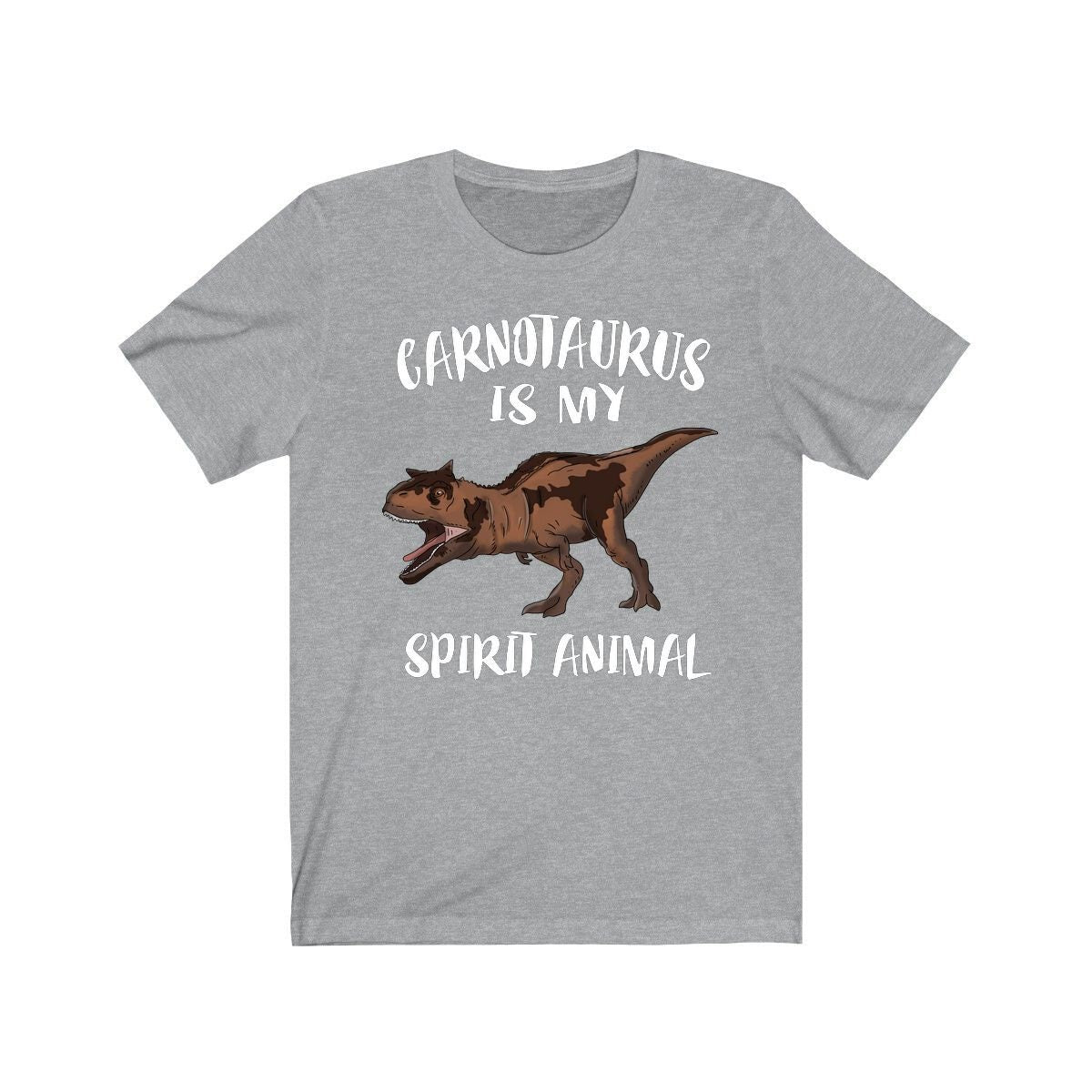 Carnotaurus Is My Spirit Animal Shirt, Carnotaurus Lover Shirt, Dinosaur shirt, Dinosaur Lover Gift Animal Adult Toddler Kids Gift T-Shirt Image 1