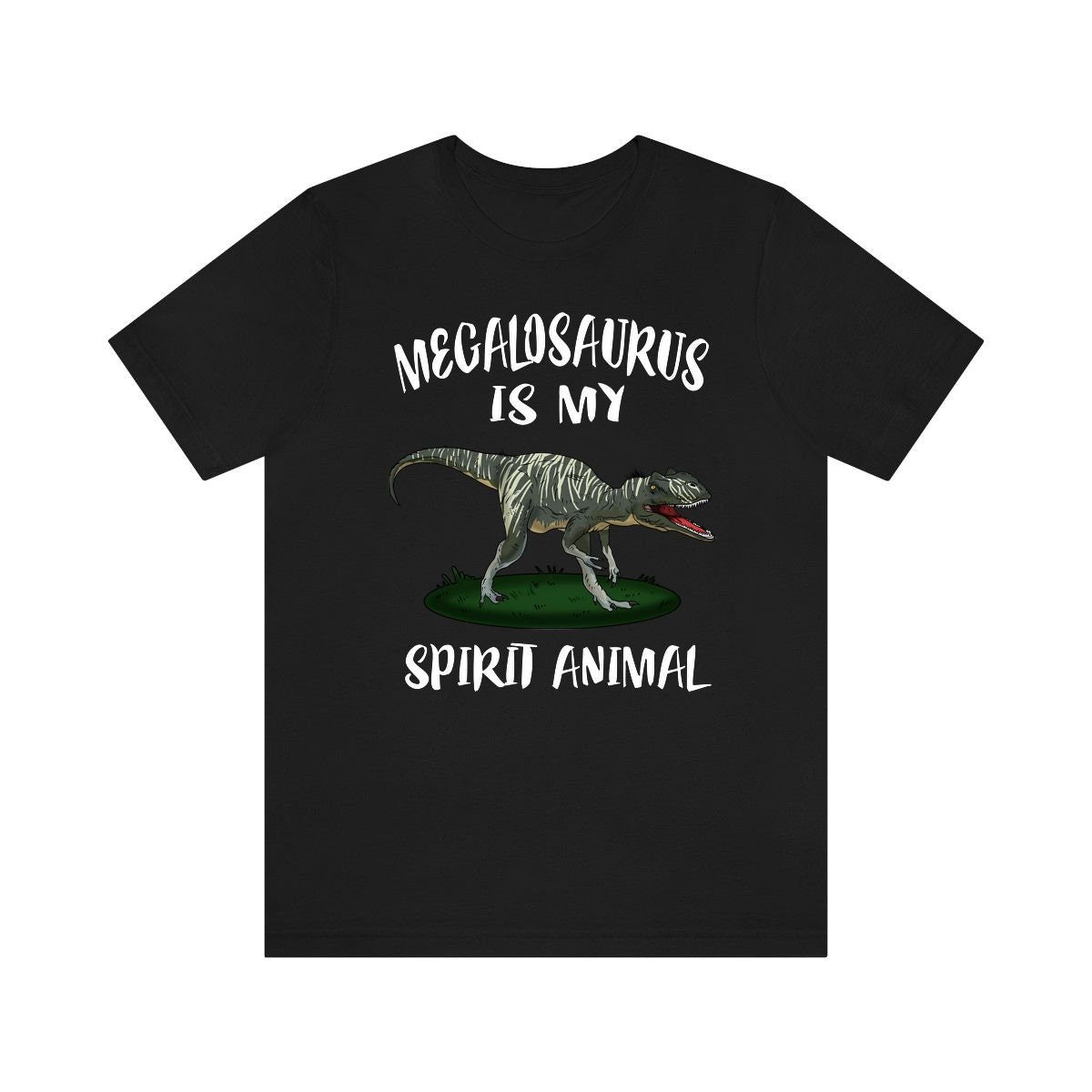 Megalosaurus Is My Spirit Animal Shirt, Megalosaurus Lover Shirt, Dinosaur shirt, Dinosaur Lover Gift Animal Adult Toddler Kids T-Shirt Image 2