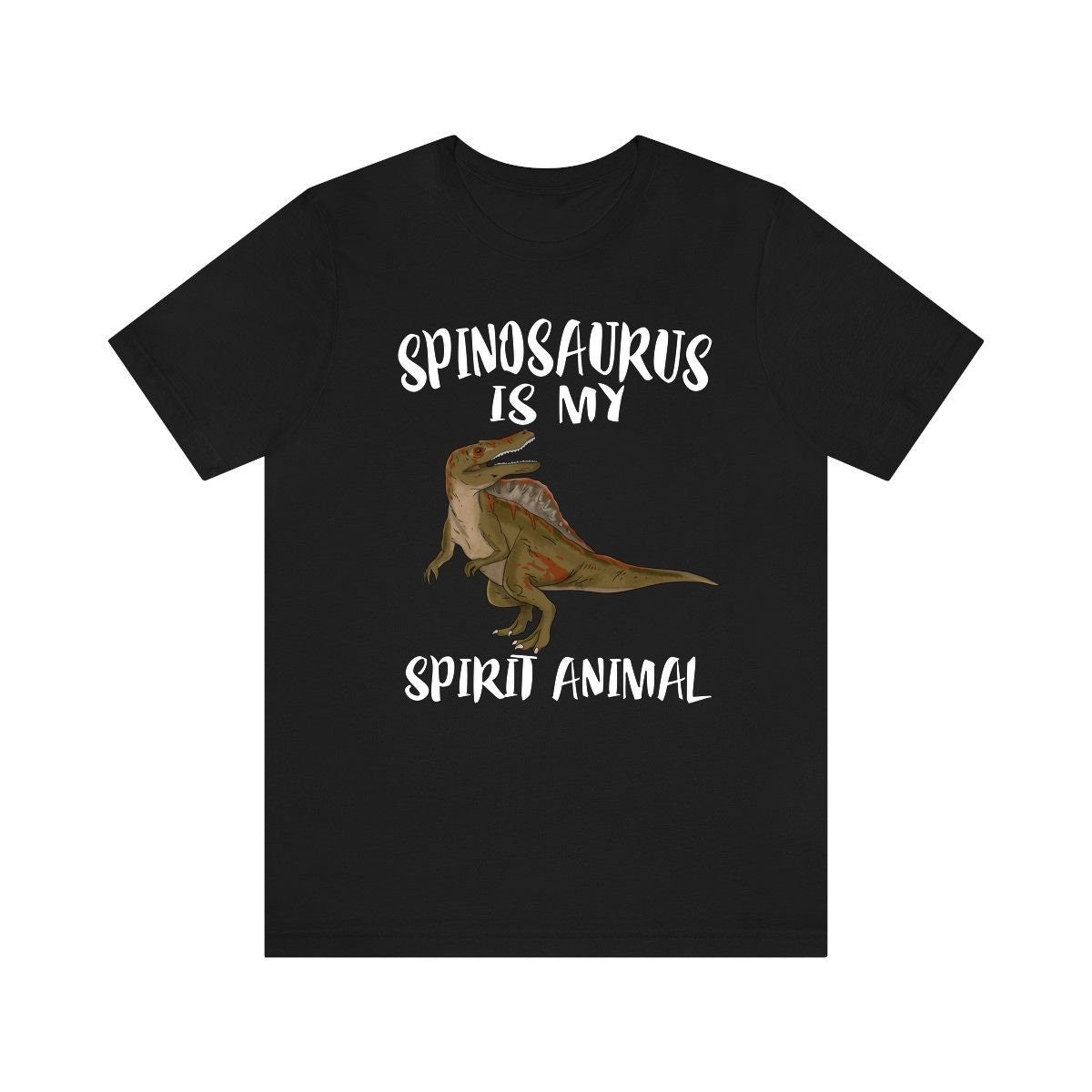 Spinosaurus Is My Spirit Animal Shirt, Spinosaurus Lover Shirt, Dinosaur shirt, Dinosaur Lover Gift Animal Adult Toddler Kids T-Shirt Image 2