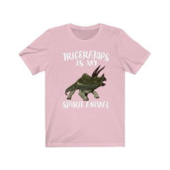 Triceratops Is My Spirit Animal Shirt - Triceratops print design