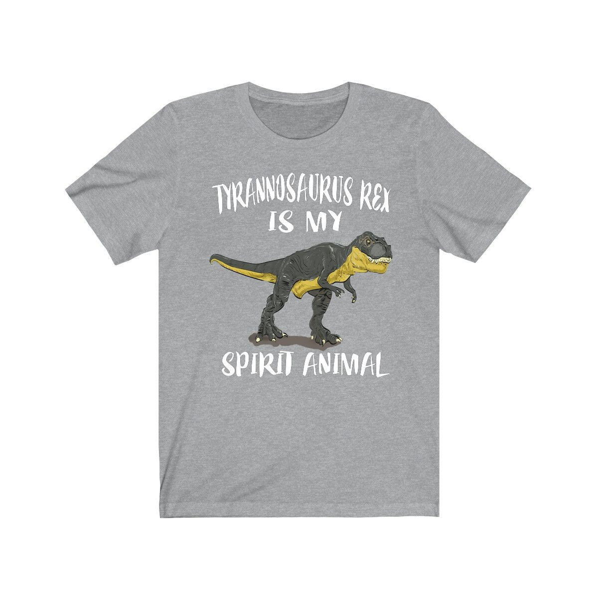 Tyrannosaurus Rex Is My Spirit Animal Shirt, T-Rex Lover Shirt, Dinosaur shirt, Dinosaur Lover Gift Animal Adult Toddler Kids T-Shirt Image 3