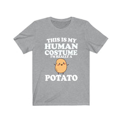 This Is My Human Costume I'm Really A Potato Shirt - potato print design