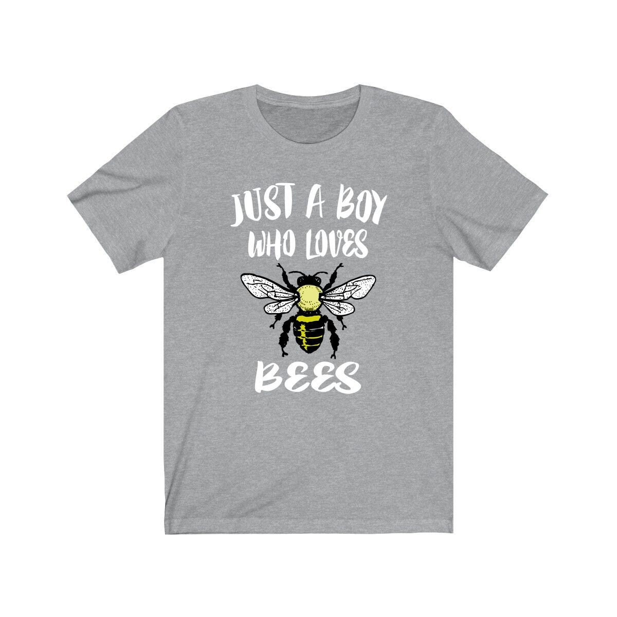 Just A Boy Who Loves Bees Shirt, Bee Lover Shirt, Bee Shirt, Bee Gift, Animal Adult Kids T-Shirt Image 1